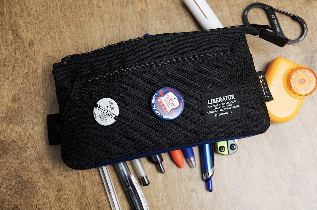 4 pocket best sale pencil case